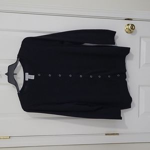 Catherine's Classic Black Button Cardigan!!